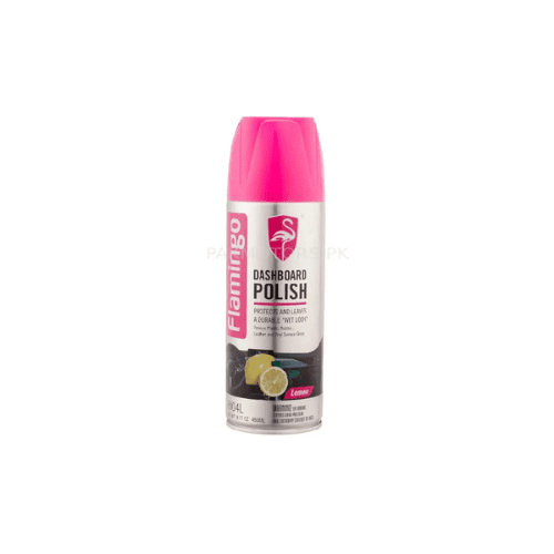 Flamingo dashboard polish lemon