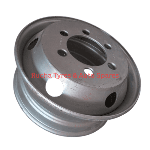 19.5x6.75 heavy-duty truck steel rim for commercial vehicles