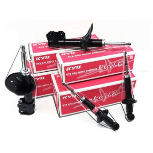 KYB shock absorber suspension component for passenger cars and SUVs