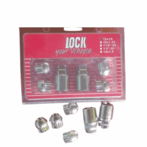 Universal wheel lock nuts for car wheels
