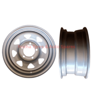 Hanskugi 16x7.0J steel wheel for Toyota Land Cruiser HZJ Series at Rucha Tyres & Auto Spares