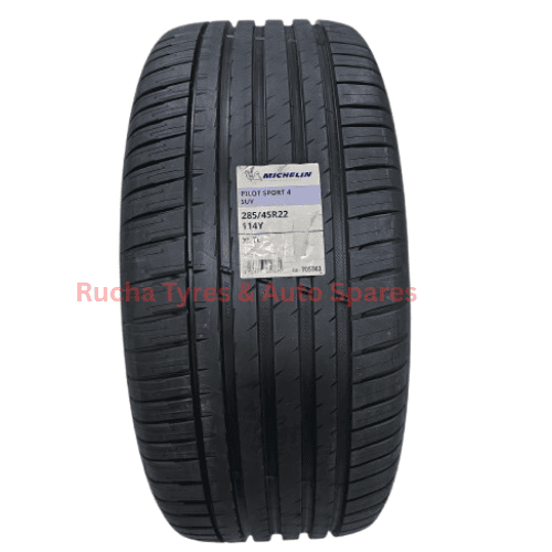 Michelin Pilot Sport 4 SUV 285/45R22 114Y XL premium performance SUV tyre at Rucha Tyres & Auto Spares Kenya